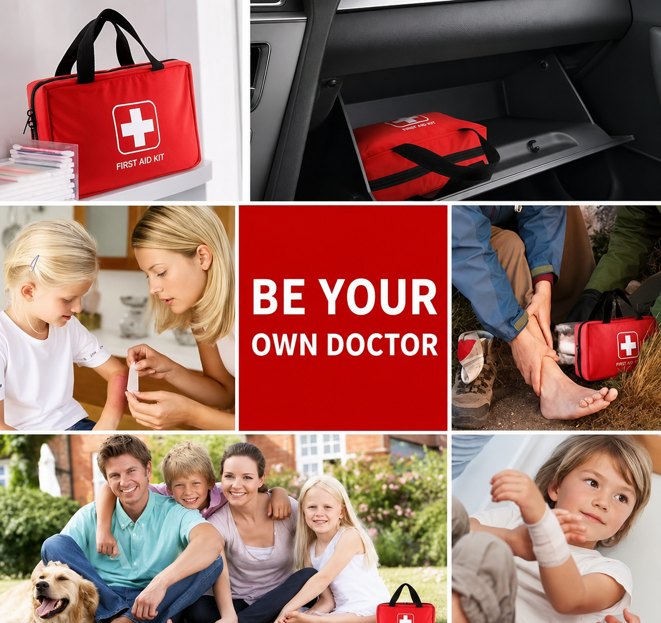 184pcs First Aid Kit