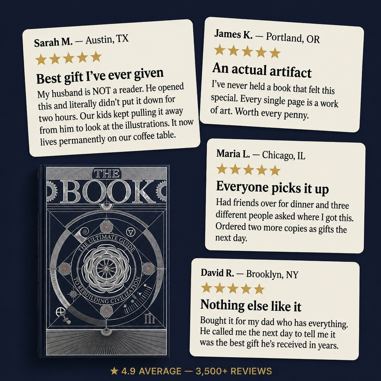 The Book: The Ultimate Guide to Rebuilding Civilization
