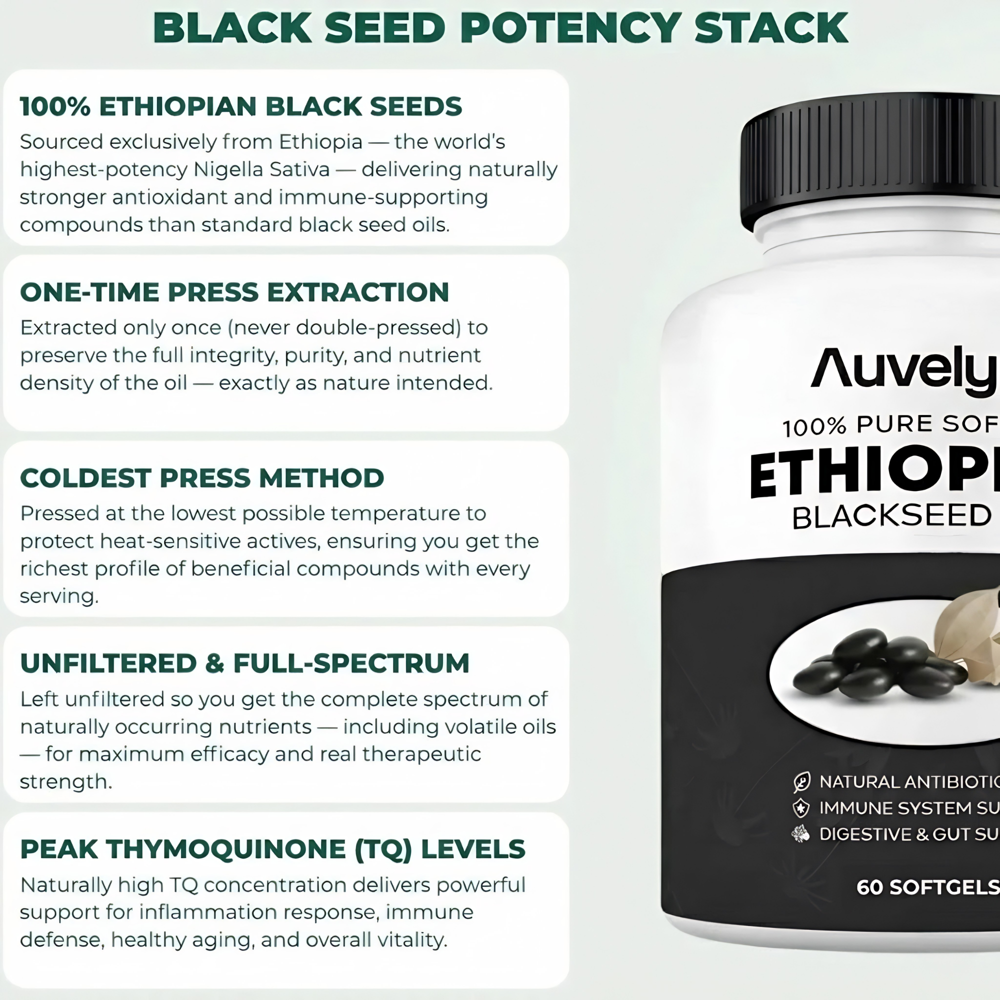 Ethiopian Black Seed Oil