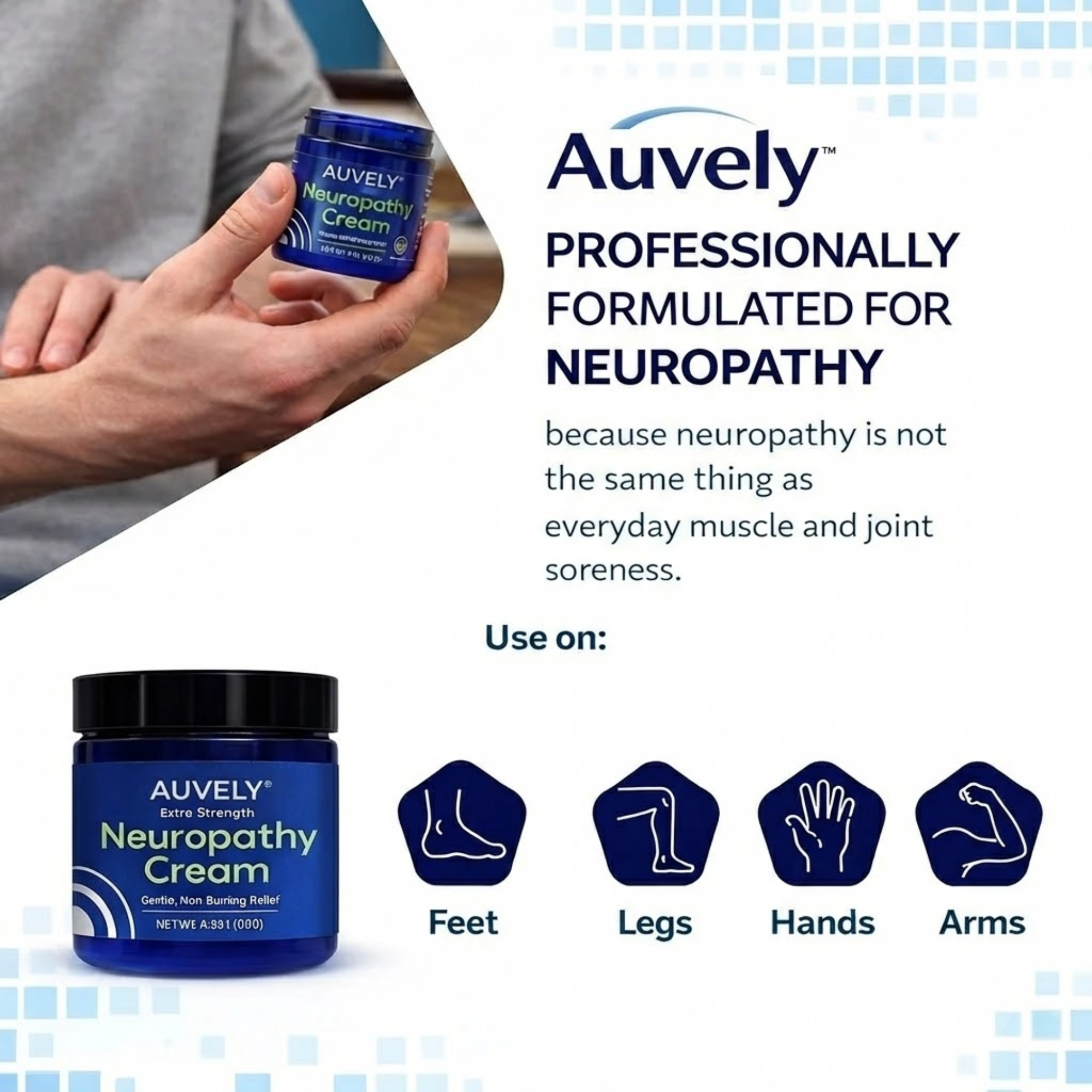 Auvely - Neuropathy Cream