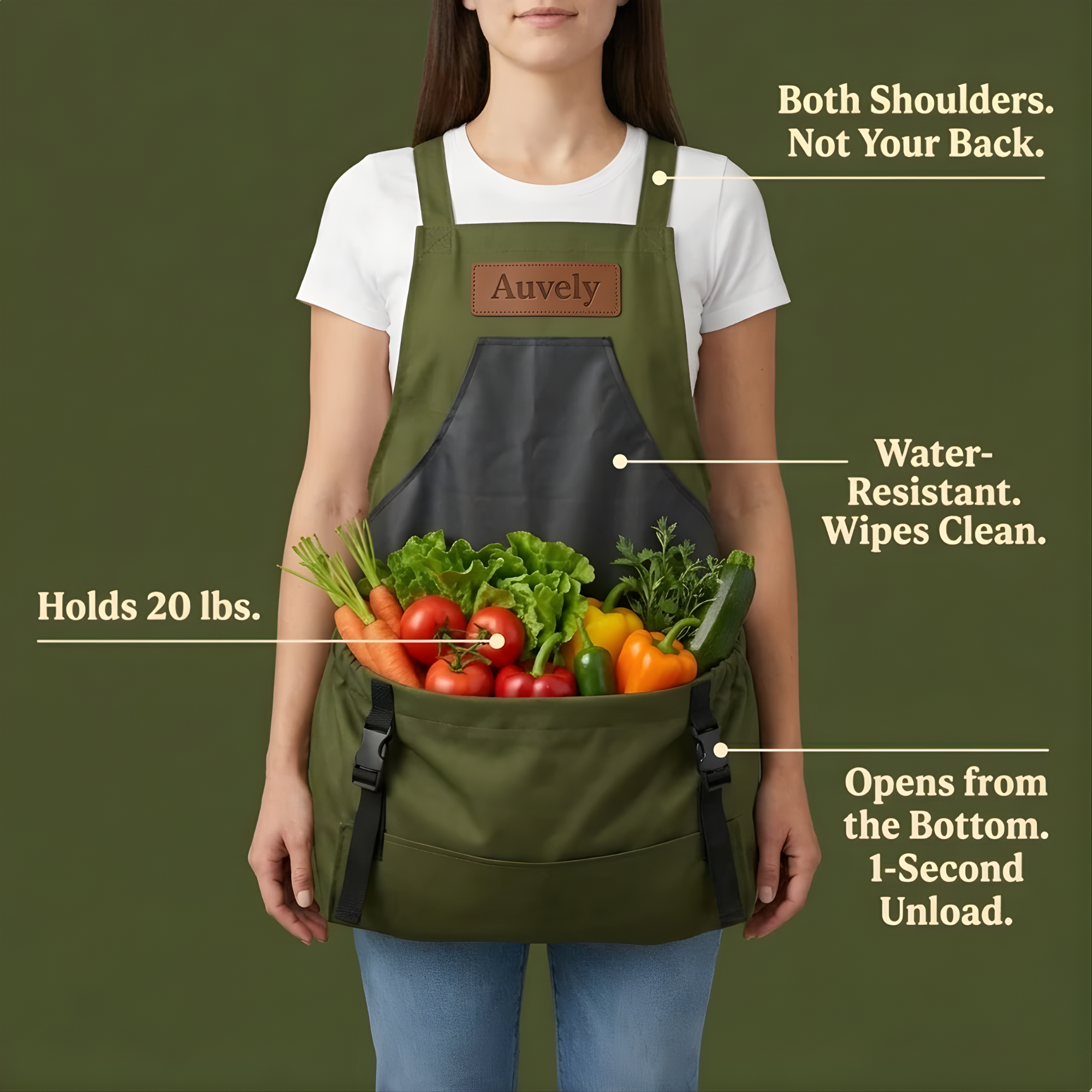 Auvely Harvest Carrier | Instant-Release System