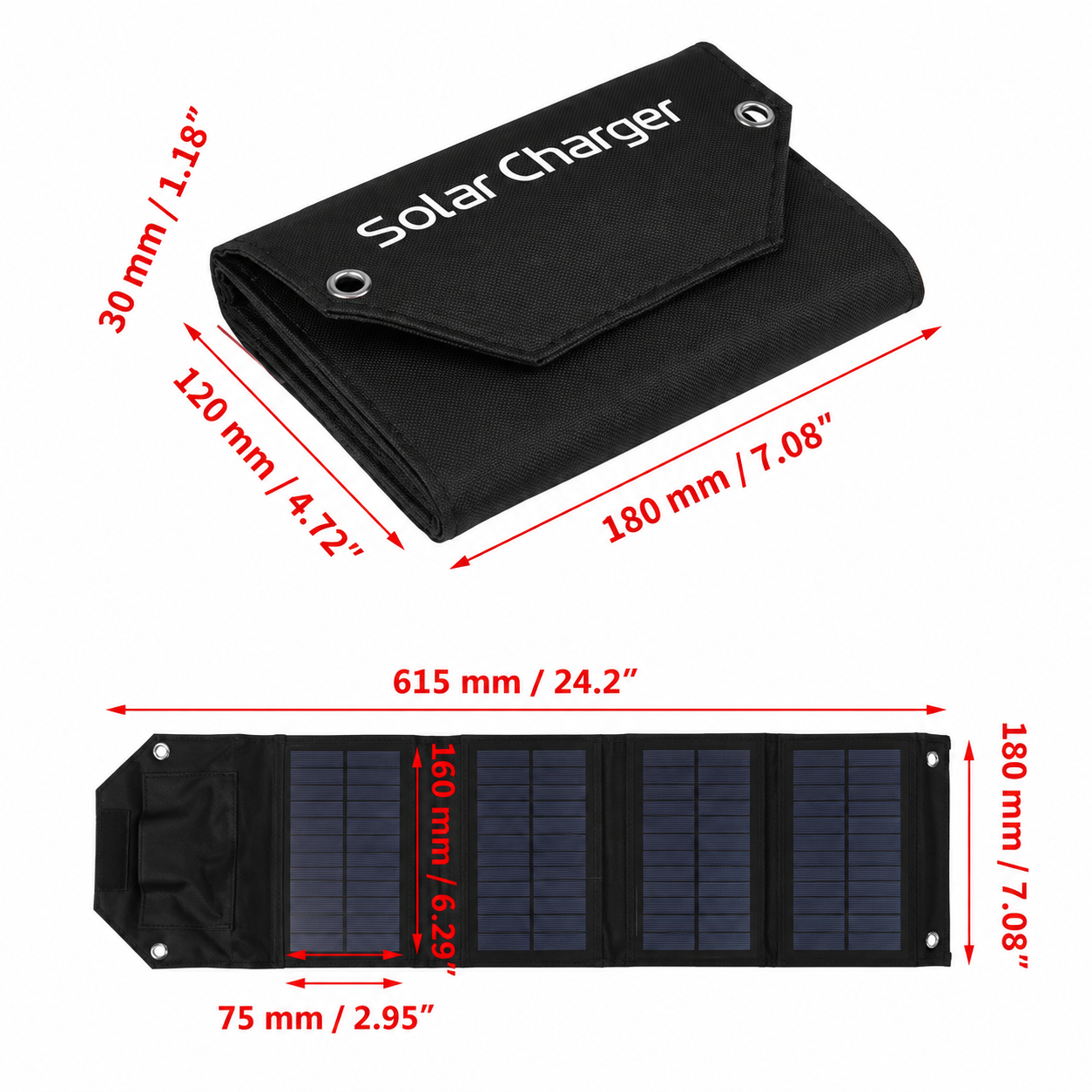 Foldable Solar Panel Charger