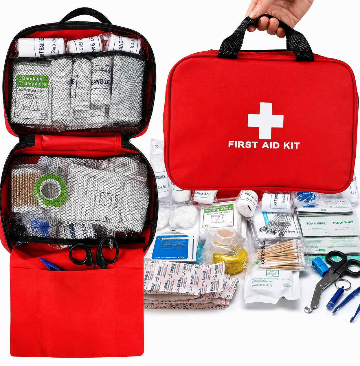 184pcs First Aid Kit