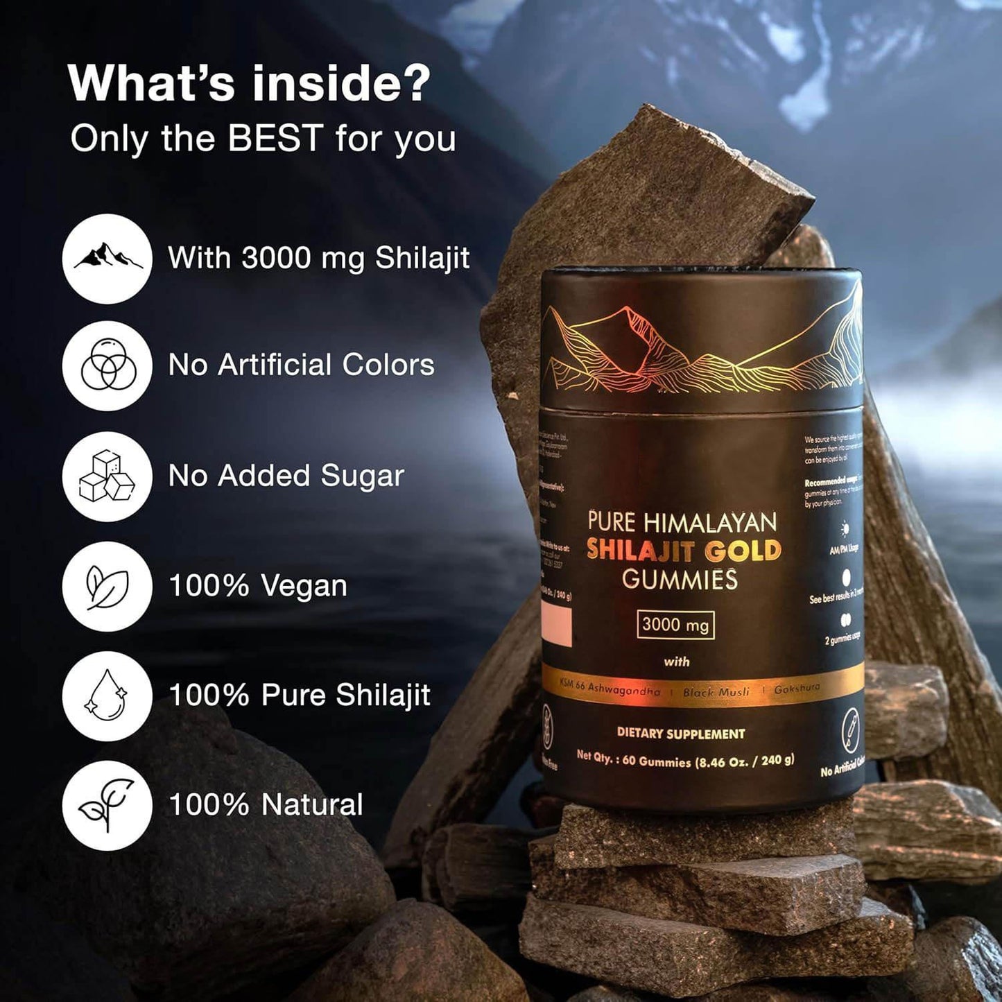 Pure Shilajit Gummies