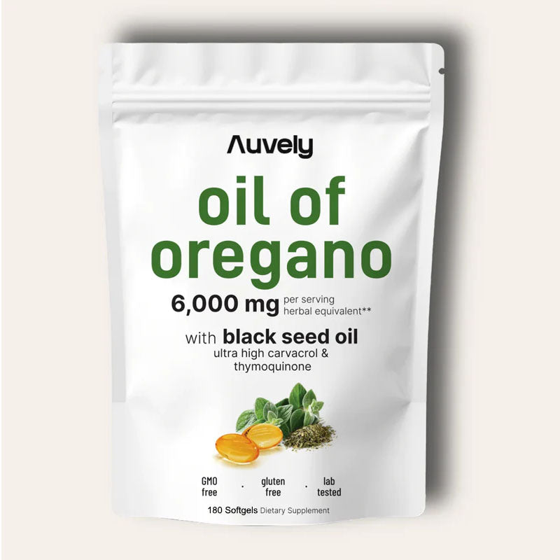 Auvely™ Oil Of Oregano With Black Seed Oil