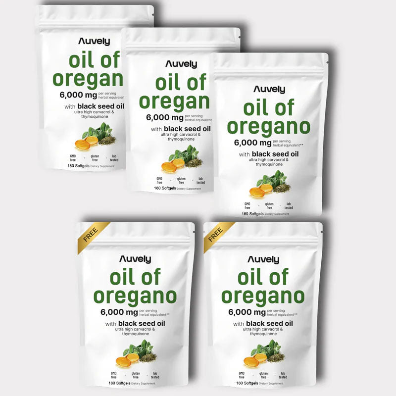 Auvely™ Oil Of Oregano With Black Seed Oil