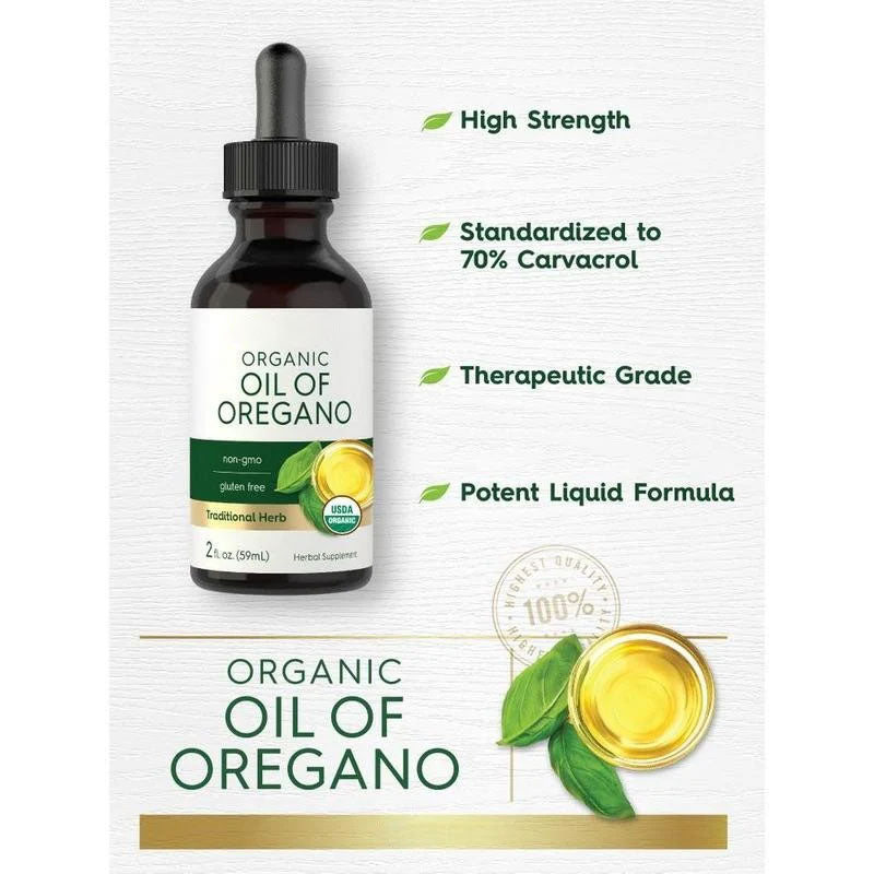Organic Oil Of Oregano Drops