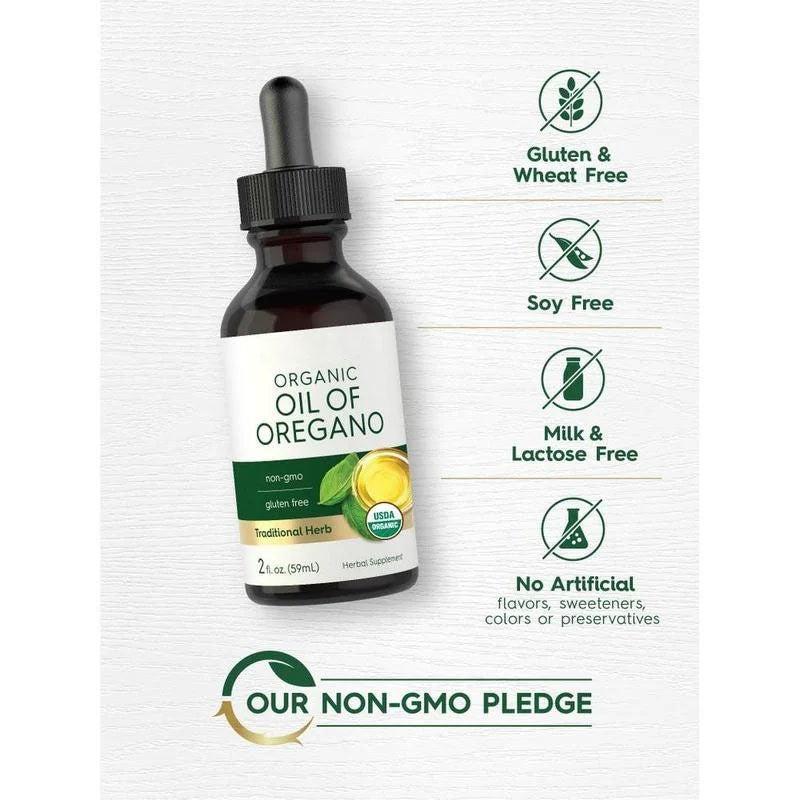 Organic Oil Of Oregano Drops