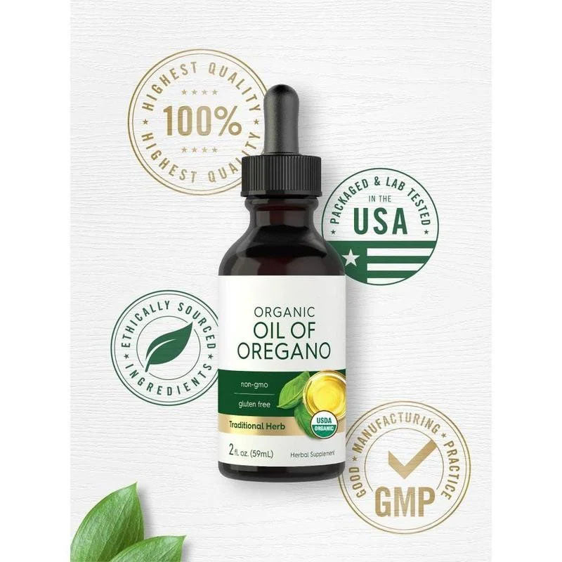 Organic Oil Of Oregano Drops