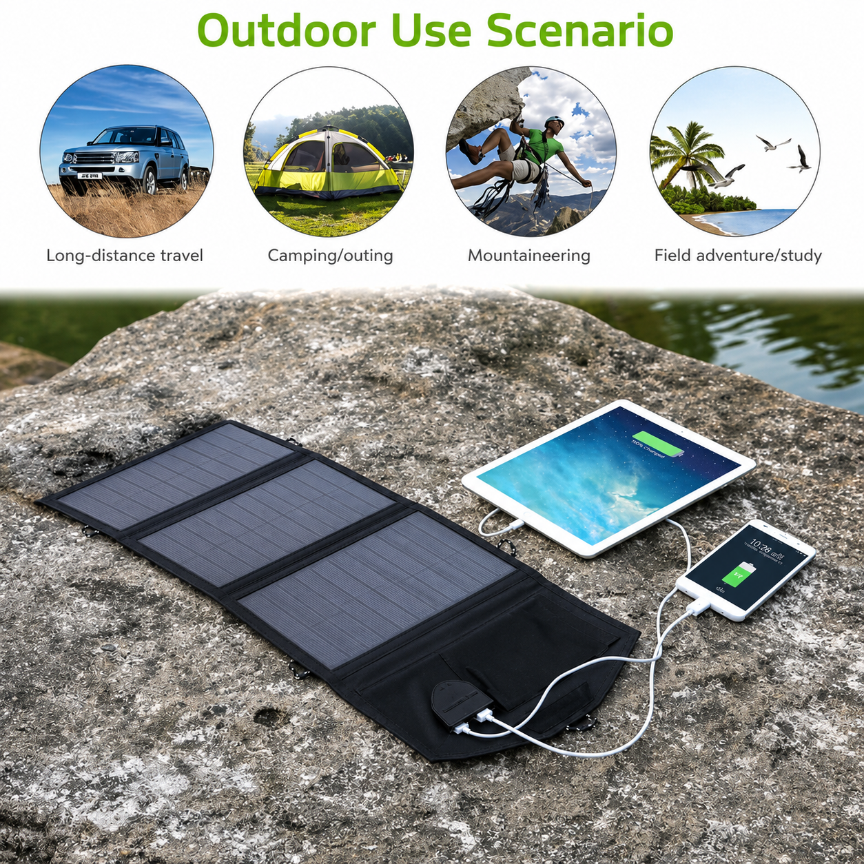 Foldable Solar Panel Charger