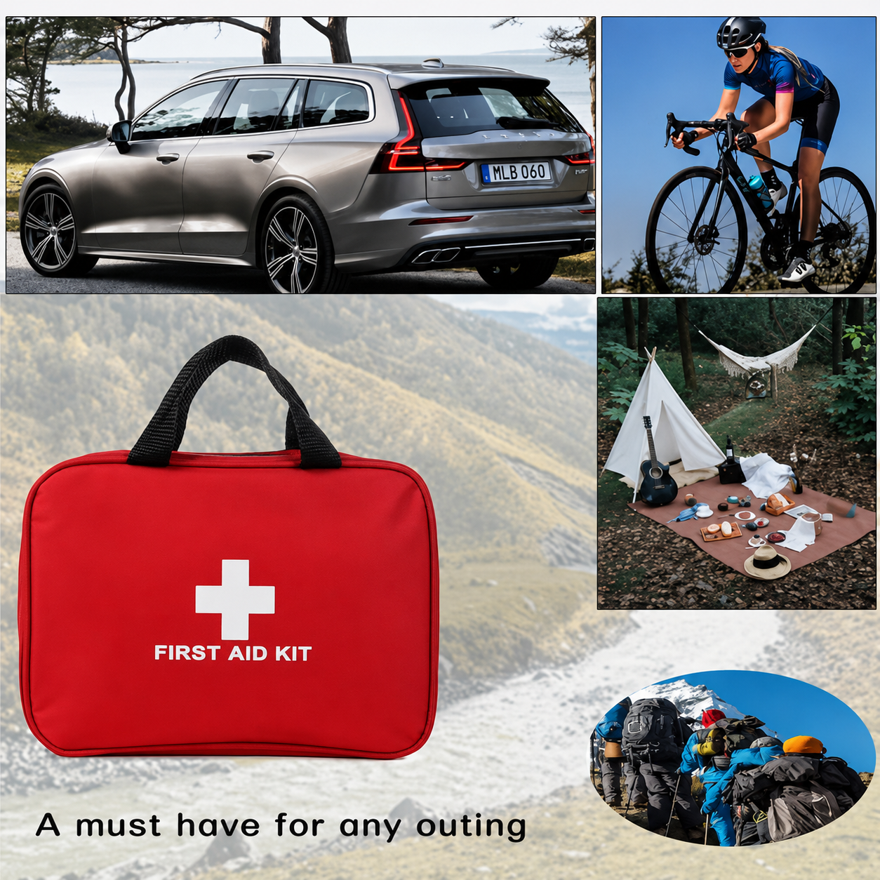 184pcs First Aid Kit