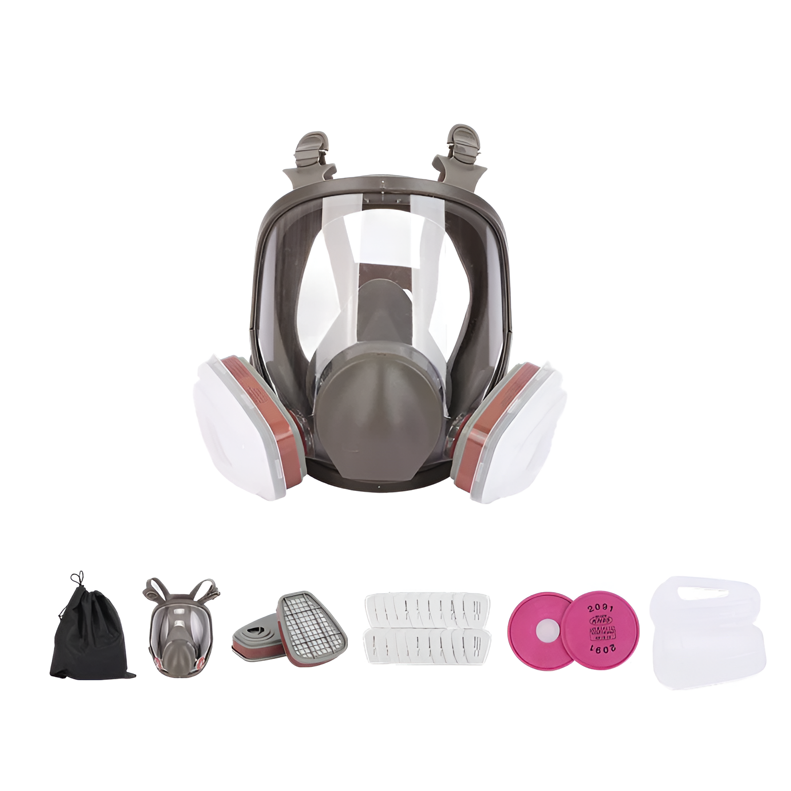 Emergency Anti-Fog Full Face Respirator